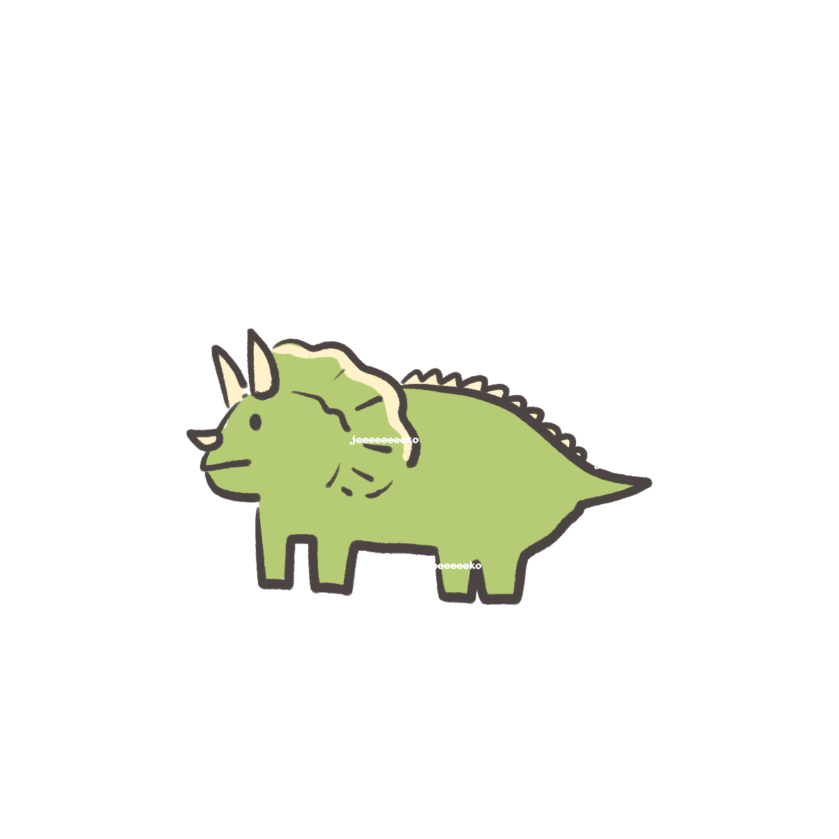 トリケラトプス