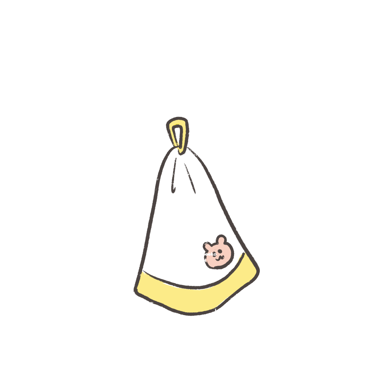 ハンカチ（黄）