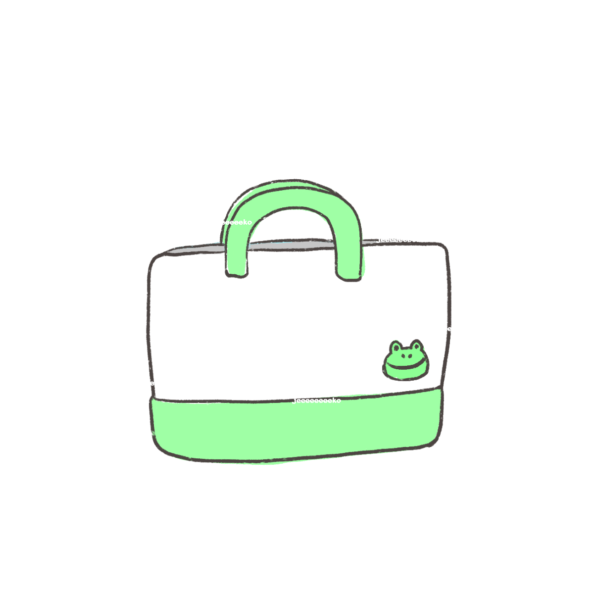 通園バック（緑）